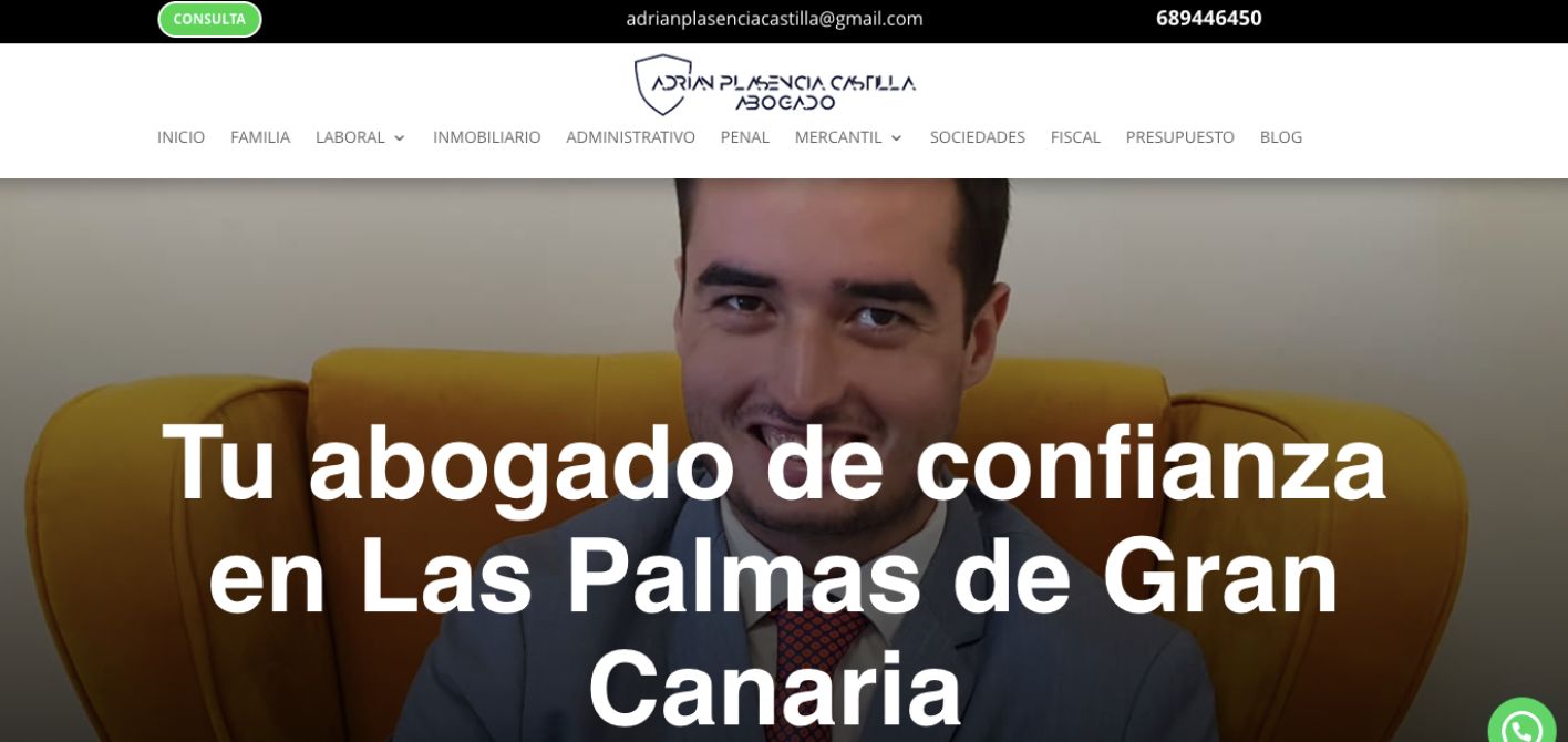 Web barata para despachos de abogados