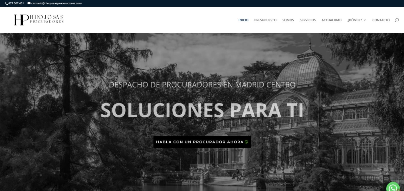 Página web barata despacho abogados