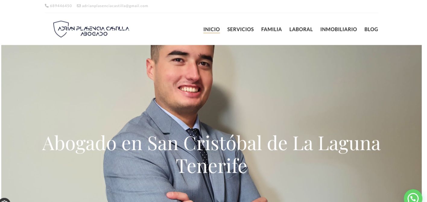 Web barata para abogados