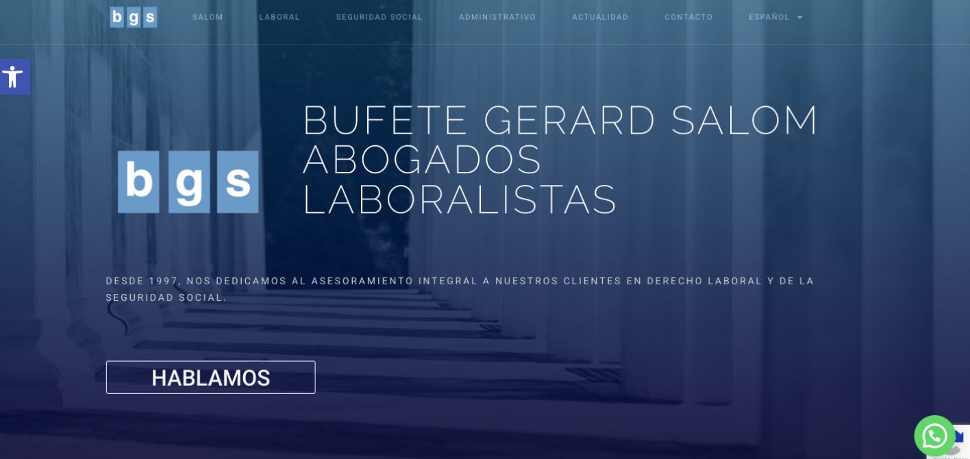 Página web barata despacho abogados