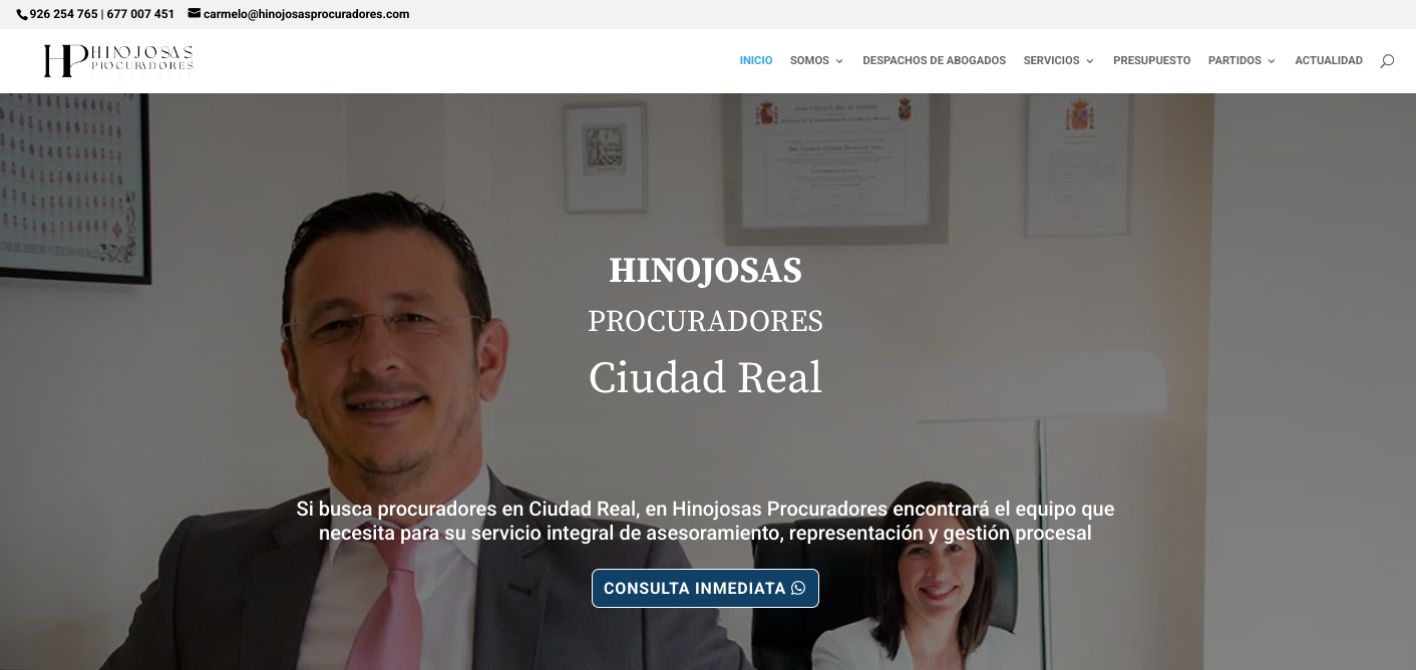 Página web barata despacho abogados